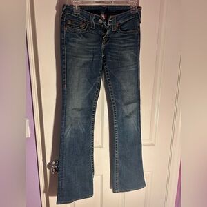 True Religion Dark Blue Flare Jeans
